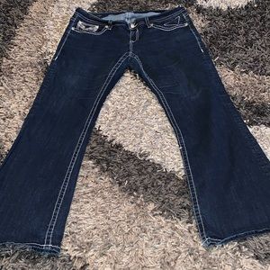 Vigoss The Chelsea Flare Jeans Size 22 Length 33